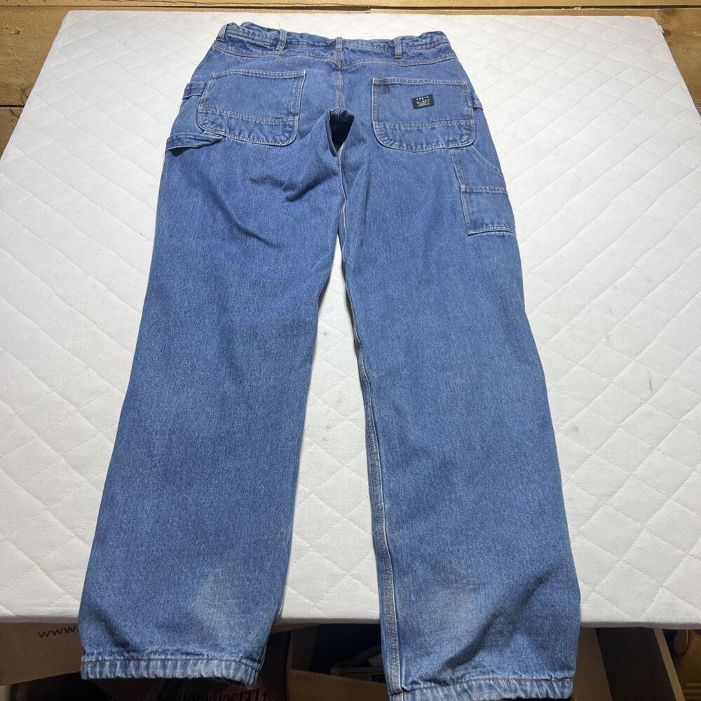 Lakin McKey Trading Co. Insulated  Flannel Lined Carpenter Jeans Size 36x36